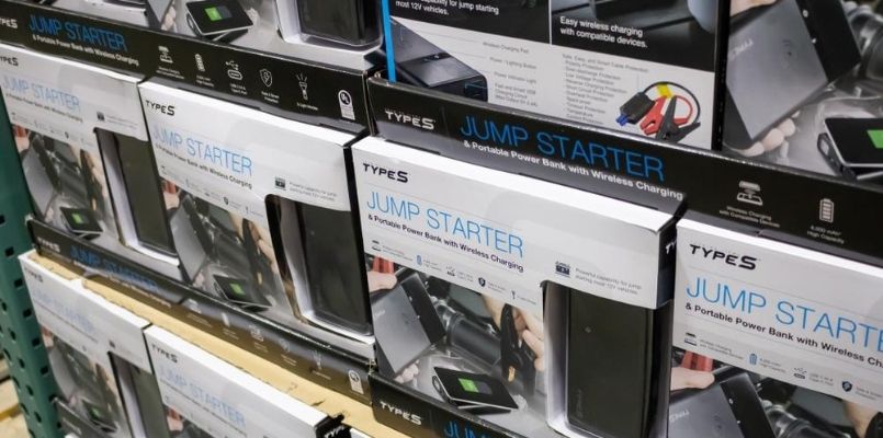 Purchasing a reliable car battery jump starter at an auto store