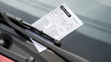 How should I deal with after getting a parking ticket