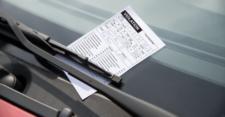 How should I deal with after getting a parking ticket