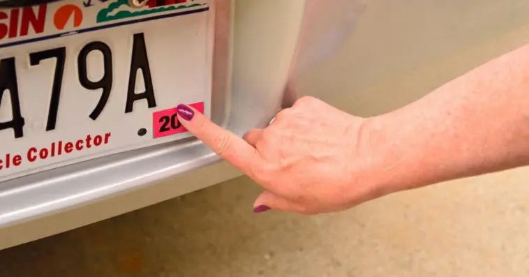 Wondering if it's ok to put my old license on my new vehicle