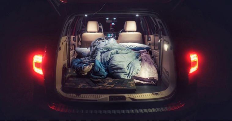 Wondering sleeping in a car overnight is illegal or not