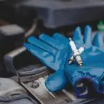 Replacing new spark plugs and taking a rest