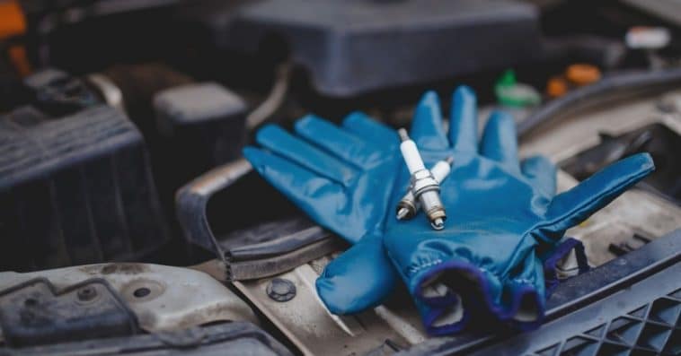 Replacing new spark plugs and taking a rest