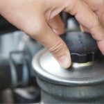 Finding where my power sterring is and check the fluid level at home garage