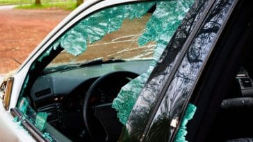 Breaking my glass without making any noise