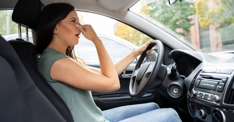 Wondering why burnt rubber smells from my car