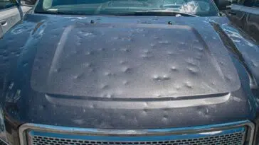 What is the average price of fixing hail damage to your car?