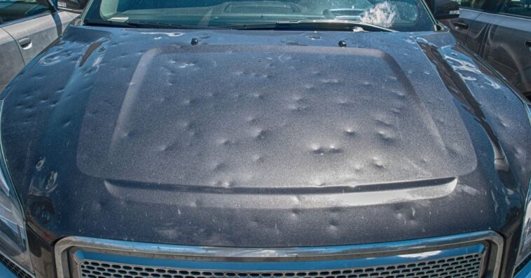 What is the average price of fixing hail damage to your car?