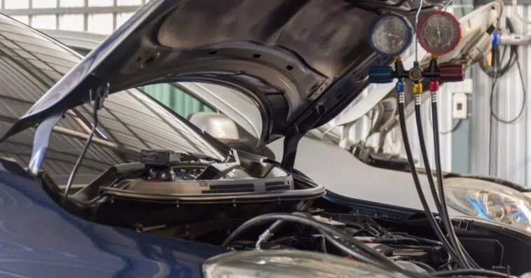 What will happens if you put too much freon in a car?