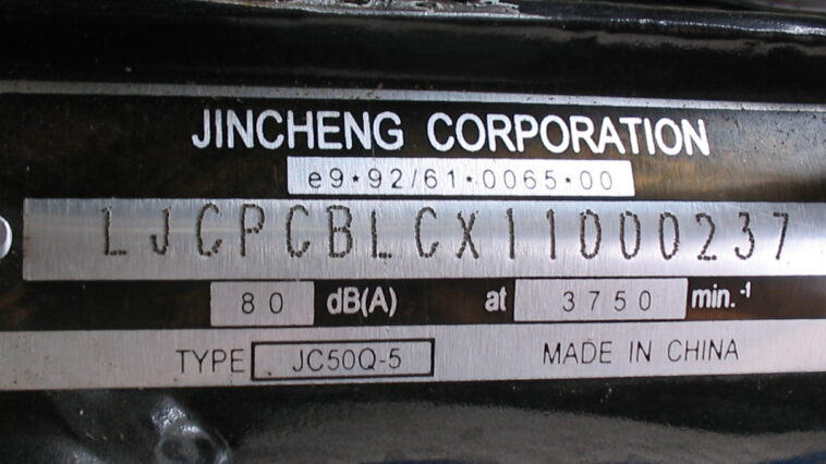 Vehicle Identification Numbers